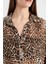 Regular Fit Leopar Desenli Uzun Kollu Gömlek D3721AX24AU 9