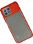 Xiaomi Mi 11 Lite Kılıf Palm Buzlu Kamera Sürgülü Silikon - Kırmızı - PHN3736-4063 2