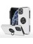 iPhone 11 Pro Kılıf Elit Yüzüklü Kapak - Gümüş - PHN8214-7369 1