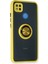 Xiaomi Redmi 9c Kılıf Montreal Yüzüklü Silikon Kapak - Sarı - PHN6070-4865 2