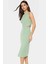Şık ve Rahat Yazlık Midi Elbise Bodycon Kesim Dokuma Kumaş Konforlu Modern Stil 3