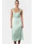 Rahat ve Şık Saten Midi Elbise Günlük Özel Günler Için Ideal Profesyonel Görünüm Modern Stil 1