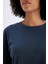 Defactofit Crop Bisiklet Yaka Sporcu Modal Kısa Kollu TIŞÖRT D2978AX24HS 6