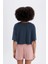 Defactofit Crop Bisiklet Yaka Sporcu Modal Kısa Kollu TIŞÖRT D2978AX24HS 7