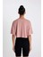 Fit Crop Bisiklet Yaka Sporcu Modal Kısa Kollu Tişört D2978AX24HS 9