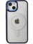 iPhone 15 Pro Kılıf Room Magneticsafe Silikon - Lacivert - PHN5487-5359 2