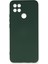 Oppo A15 Kılıf Nano Içi Kadife Silikon - Koyu Yeşil - PHN2292-7173 1