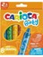Bfs Carioca Jumbo Bebek Elleri Kirletmeyen Pastel Boya Kalemi 8'li 1