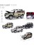 Bfs HCL-510A Çek Bırak 1:22 Sesli ve Işıklı Buharlı Df Metal Jeep 4