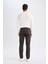 Chino Pantolon Regular Fit Normal Kesim Cepli Düz Paça D1050AX24WN 6