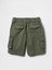 Erkek Bebek Haki Pull-On Kargo Şort 3