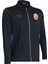 Orijinal Lisanslı Tam Fermuarlı Dik Yaka Siyah Antrenman Sweat + Bileklik Set Özel Ahşap Kutulu 6
