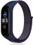 Xiaomi Mi Band 4 Hasırlı Cırtcırtlı Kordon - Lacivert- Mor - PHN5863- 2168 1
