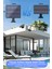 348 LED Solar Bahçe Aydınlatması – Kumandalı, Sarı Işık, 3 Modlu, 5m Panel Kablosu 3