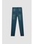 Comfort Mom Yüksek Bel Uzun Jean Yıkamalı Pantolon D4302AX24AU 9
