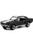 Bfs Greenlight 1:64 1967 Ford Mustang Coupe In Black With White Stripes 1