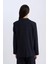 Oversize Geniş Kalıp Ceket Yaka Düğmeli Basic Düz Blazer Ceket D4446AX24AU 7