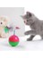 Bfs Kedi Oyun Topu Tüylü Fareli Hacı Yatmaz Eğitici Yavru Kedi Fare Kovalama Oyuncağı 7
