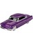 Bfs Mini Gt 1/64 Lincoln Capri Hot Rod 1954 Purple Metallic 1