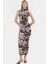 Maxi Elbise Bodycon Kalıp Örme Kumaş Günlük Casual Stil Trend Tasarım Uzun Ömürlü Rahat Kullanım 1