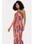 Şık Bodycon Midi Elbise Ince Askılı Polyester Kumaş Günlük ve Özel Günler Için Zarifane Tasarım 1