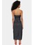 Zarif Leopar Desenli Midi Bodycon Elbise Profesyonel Görünüm Şık Özel Tasarım 3