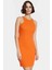 Kadın Mini Örme Pamuklu Elbise Halter Yaka Bodycon Günlük Yaz Modern Stil Şık Görünüm 1