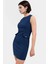 Bodycon Mini Elbise 88% Polyester 12% Elastan Yazlık Iş Elbisesi Rahat ve Şık 1
