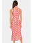 Şık Midi Boy Bodycon Elbise 98% Polyester Günlük Stil Zarifane Tasarım Dayanıklı Malzeme Modern 3
