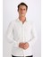 Slim Fit Dar Kesim Polo Yaka Uzun Kollu Gömlek D4533AX24AU 6