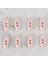 Bfs Crafts Pudra Pembe 8 Li Çoban Düğmesi - 70 2