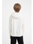 Erkek Çocuk Baskılı Kapüşonlu Sweatshirt C9801A824WN 6