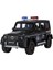 Bfs XHD-B2433 -Vardem Çek Bırak Işıklı ve Sesli G Polis Metal Jeep 1:24 2