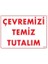 Temizlik Düzen Uyarı Levhası 25X35 KOD:1204 1