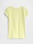 Kız Çocuk Sarı Grafik Baskılı T-Shirt 2