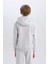 Erkek Çocuk Gri NBA Wordmark Kapüşonlu Sweatshirt D4857A824WN 6