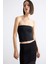 Fitted Straplez Bluz D4891AX24HS 4