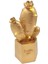 Bfs LED Işıklı Sevimli Kaktüs Dekoratif Masa Lambası Mini Biblo Gece Lambası Gold 3