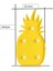 Bfs Ananas Şeklinde Ledli Dekoratif Eğlenceli Çocuk Gece Lambası 5