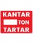 Kantar Ton Tartar Uyarı Levhası 25X35 KOD:1618 1
