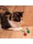 Bfs 2li Rattan Renkli Peluş Tüy Kedi Köpek Oyuncak Yakalama Çiğneme Çıngıraklı Top Oyuncağı 7