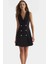 Kolsuz Finike Dokuma Mini Elbise 88% Polyester 12% Elastan Trend Tasarım 3