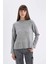 Relax Fit Bisiklet Yaka Triko Kazak A5015AXNS 6