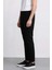 Carlo Skinny Fit Ekstra Dar Kalıp Normal Bel Ekstra Dar Paça Siyah Jean Pantolon R8763AZ24AU 7
