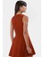 Kolsuz Finike Dokuma Mini Elbise 88% Polyester 12% Elastan Trend Tasarım 2