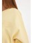 Kız Çocuk Relax Fit Bisiklet Yaka Baskılı Sweatshirt D2886A824WN 6
