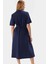 A Kesim Pamuklu Midi Elbise Rahatlık ve Şıklık Bir Arada Konforlu Kaliteli Işçilik 2
