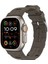 Apple Watch - Se/2/3/4/5/6/7/8/9 Serisi 38MM Seri 40MM 41MM Uyumlu Metal Toka Delikli Silikon Kordon 1
