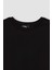 Coool Fitted Bisiklet Yaka Ribana Basic Düz Kısa Kollu Tişört T9631AZ24AU 6