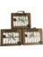 Organik Pamuklu Bebek Mendili 3'lü Set Zararlı Kimyasallar İçermez 20x20 cm 1